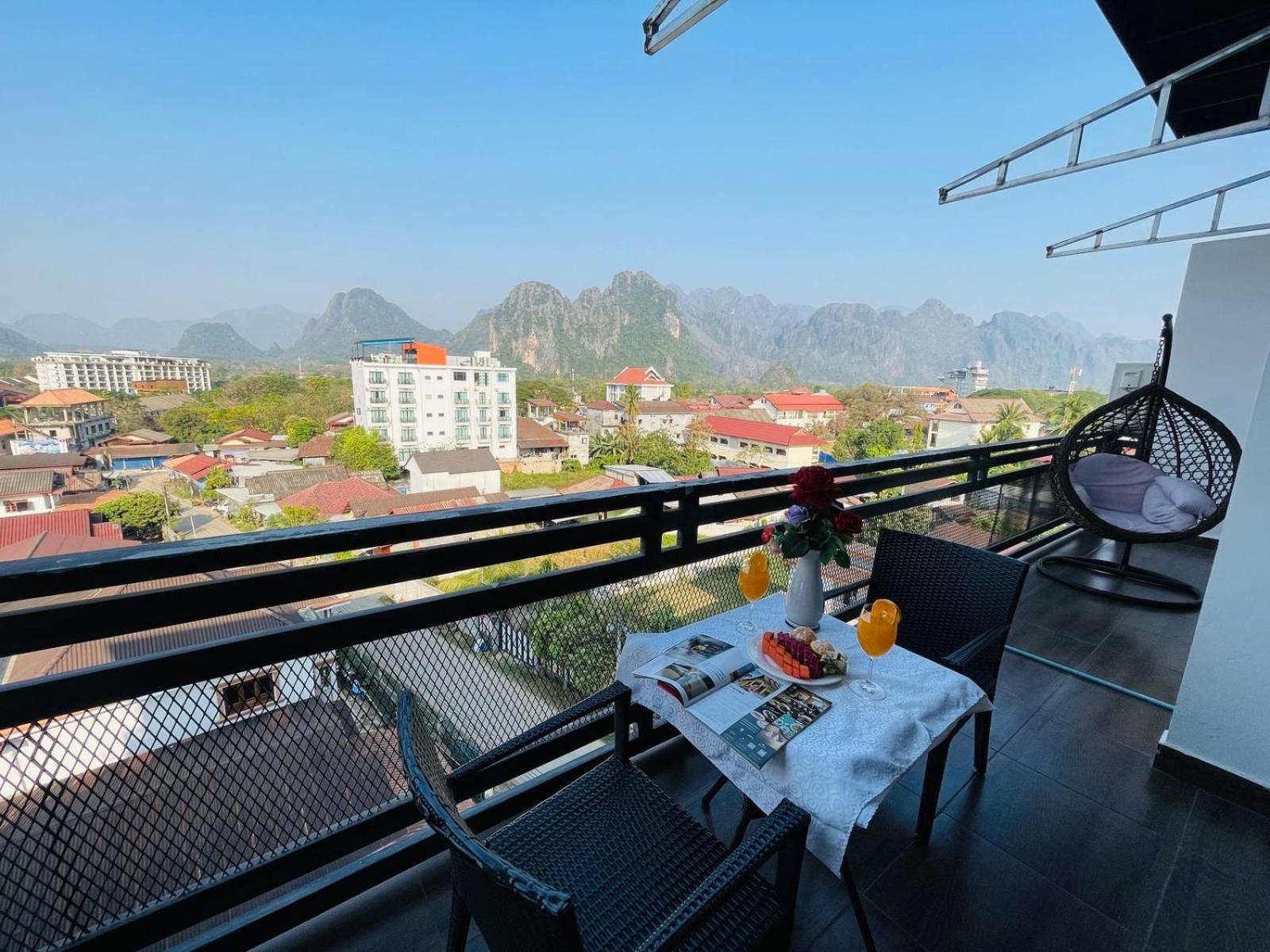 Vang Vieng Topview Hotel Exterior photo